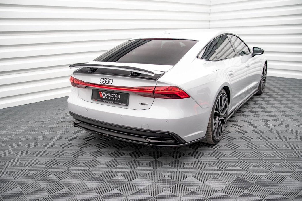 CENTRAL REAR SPLITTER AUDI A7 C8 (2018-)