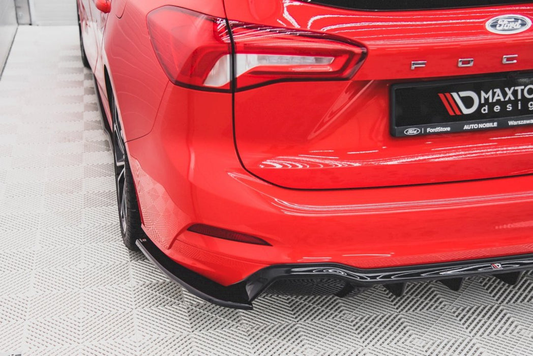 REAR SIDE SPLITTERS V3 FORD FOCUS ST-LINE ESTATE MK4 (2018-)