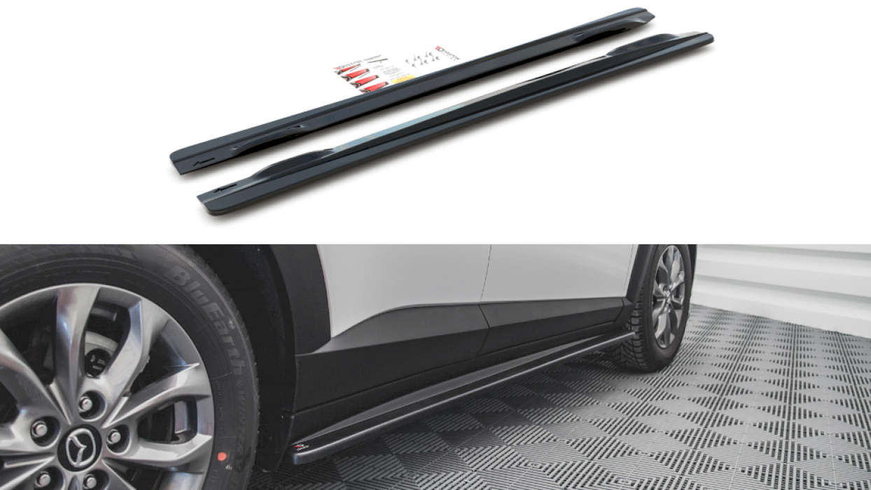 SIDE SKIRTS DIFFUSERS MAZDA CX-3 (2015-)