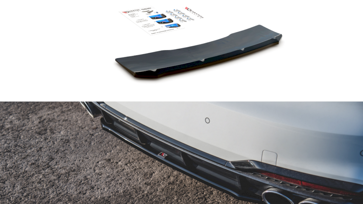 CENTRAL REAR SPLITTER AUDI S5 / A5 S-LINE SPORTBACK F5 FACELIFT (2019-)