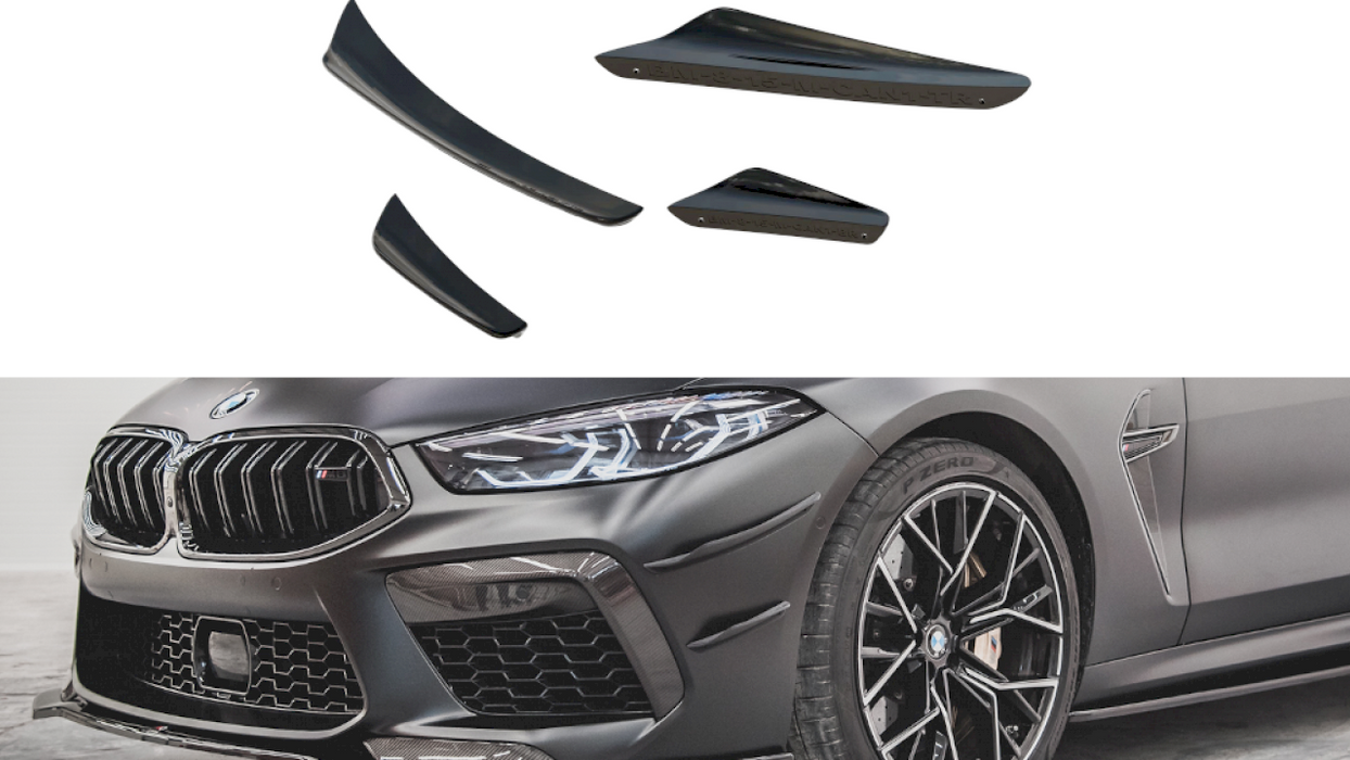 FRONT BUMPER WINGS (CANARDS) BMW M8 GRAN COUPE F93 (2019-)