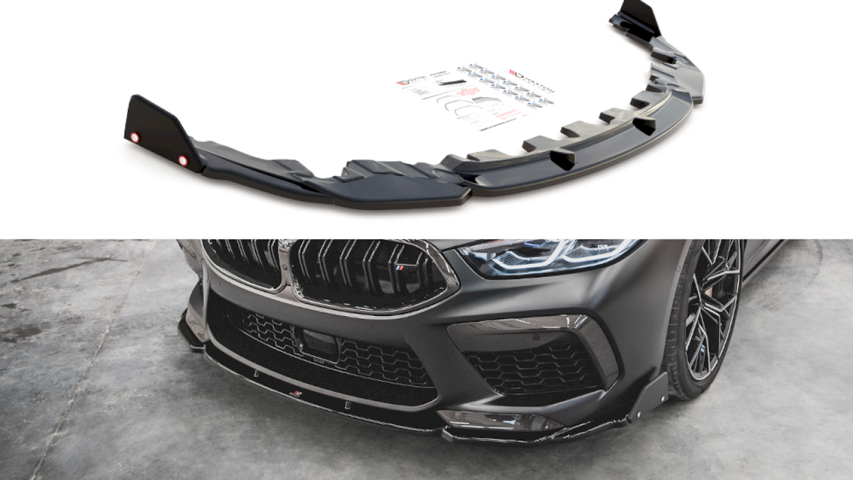 FRONT SPLITTER V.1 + FLAPS BMW M8 GRAN COUPE F93