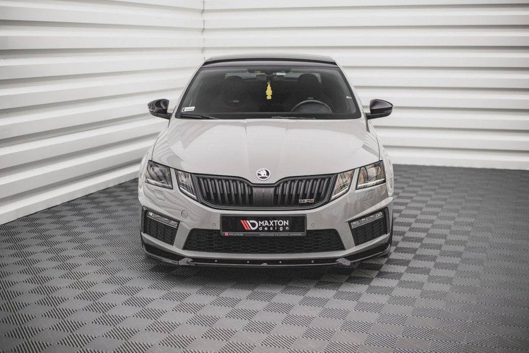 FRONT SPLITTER V.2 SKODA OCTAVIA RS MK3 FACELIFT (2016-2019)