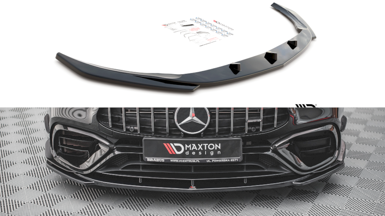 FRONT SPLITTER V.1 MERCEDES-AMG CLA 45 AERO C118 (2019-)