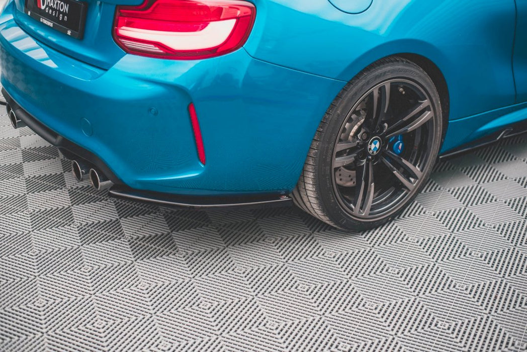 REAR SIDE SPLITTERS V.2 BMW M2 F87 (2016-2020)