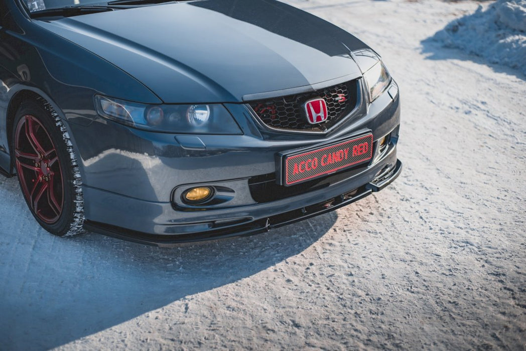 FRONT SPLITTER V.2 HONDA ACCORD MK7 TYPE-S (2002-2007)