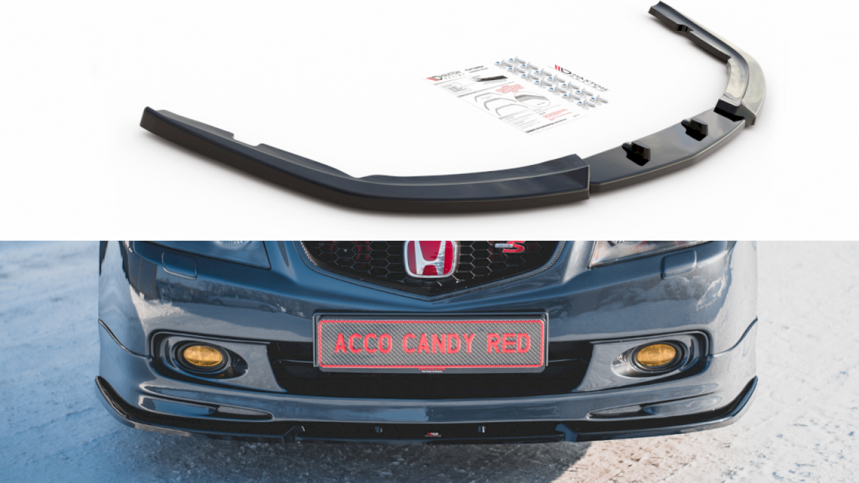 FRONT SPLITTER V.2 HONDA ACCORD MK7 TYPE-S (2002-2007)