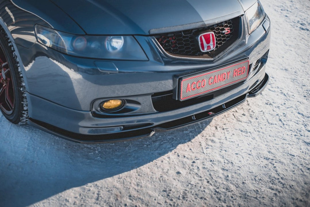 FRONT SPLITTER V.3 HONDA ACCORD MK7 TYPE-S (2002-2007)