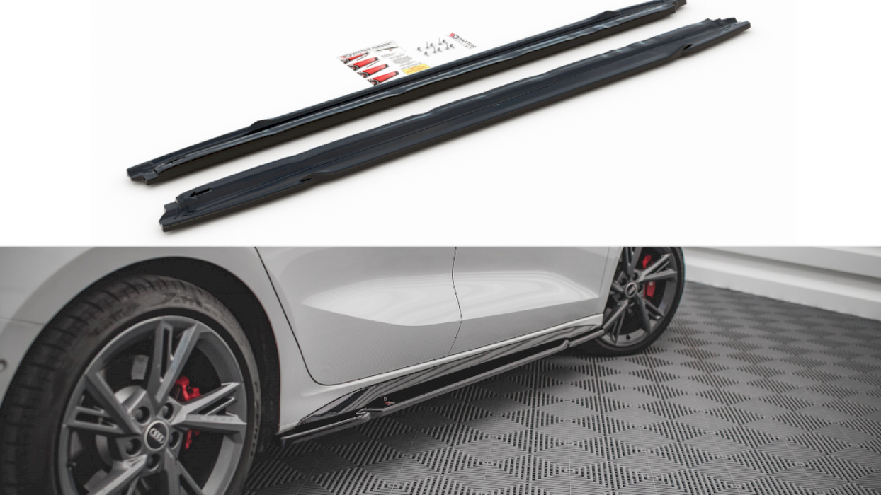 SIDE SKIRTS DIFFUSERS AUDI S3 / A3 S-LINE 8Y (2020-)