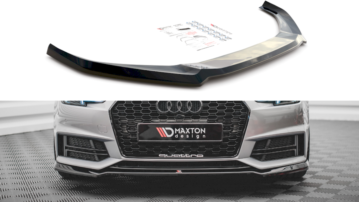 FRONT SPLITTER V.4 AUDI S4 / A4 S-LINE B9 (2015-2019)