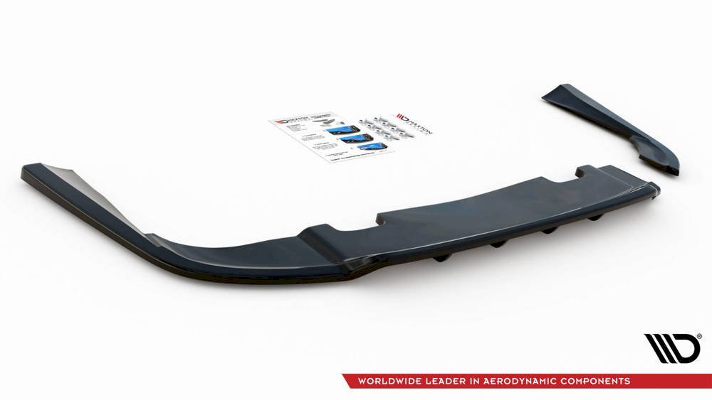 CENTRAL REAR SPLITTER (VERTICAL BARS) VOLVO V90 MK2 (2016-)