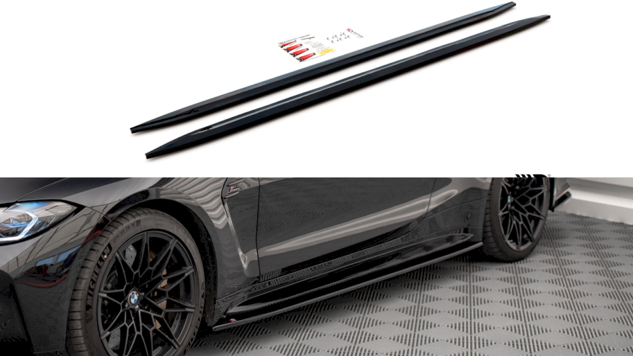 SIDE SKIRTS DIFFUSERS V.2 BMW M4 G82 (2021-)