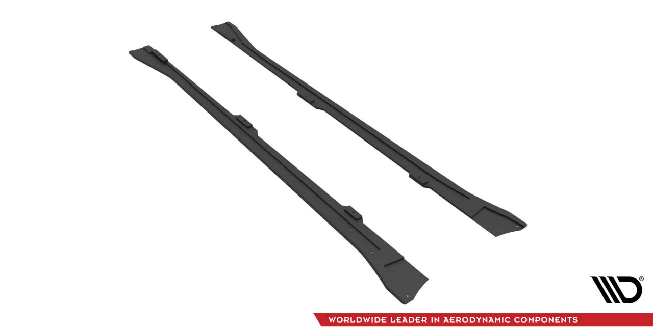 STREET PRO SIDE SKIRTS DIFFUSERS VW ARTEON R-LINE FACELIFT (2020-)