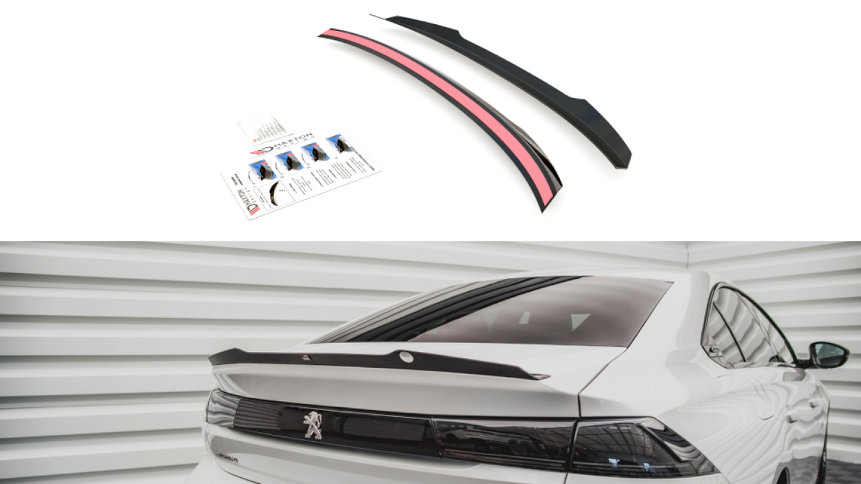 SPOILER CAP PEUGEOT 508 SEDAN MK2 (2018-)