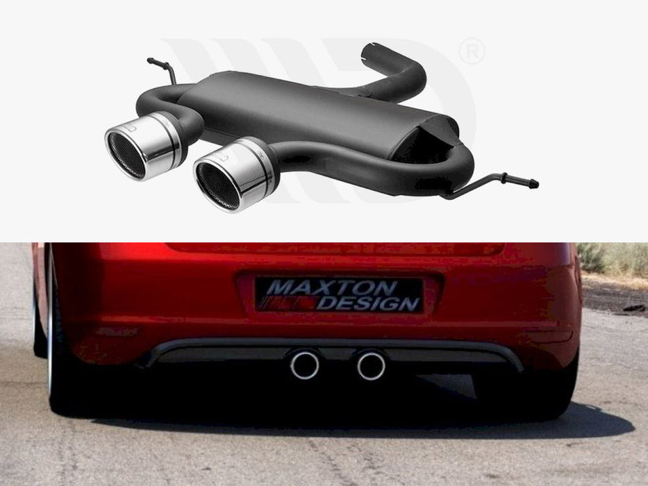 EXHAUST MUFFLER FOR VOLKSWAGEN GOLF MK5/ GOLF MK6
