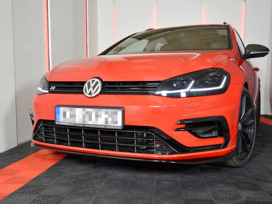 FRONT SPLITTER V.7 VW GOLF 7 R / R-LINE FACELIFT