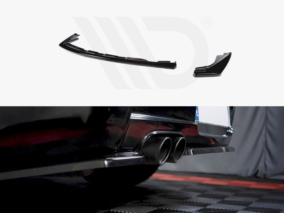 CENTRAL REAR SPLITTER (WITHOUT VERTICAL BARS) BMW 1 E81/ E87 M-SPORT FACELIFT (2007-2011)