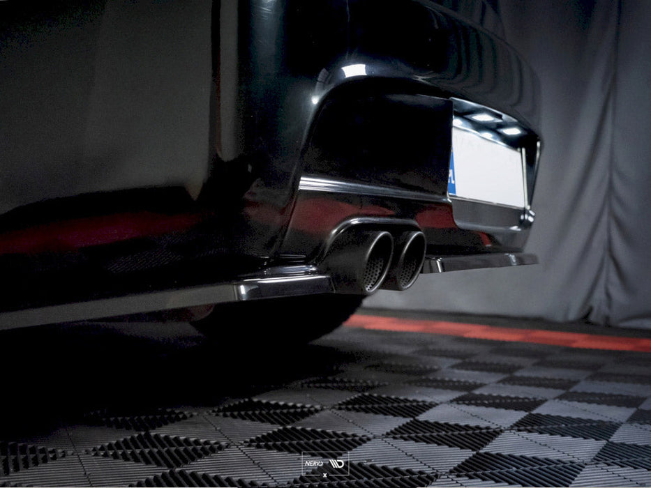 CENTRAL REAR SPLITTER (WITHOUT VERTICAL BARS) BMW 1 E81/ E87 M-SPORT FACELIFT (2007-2011)