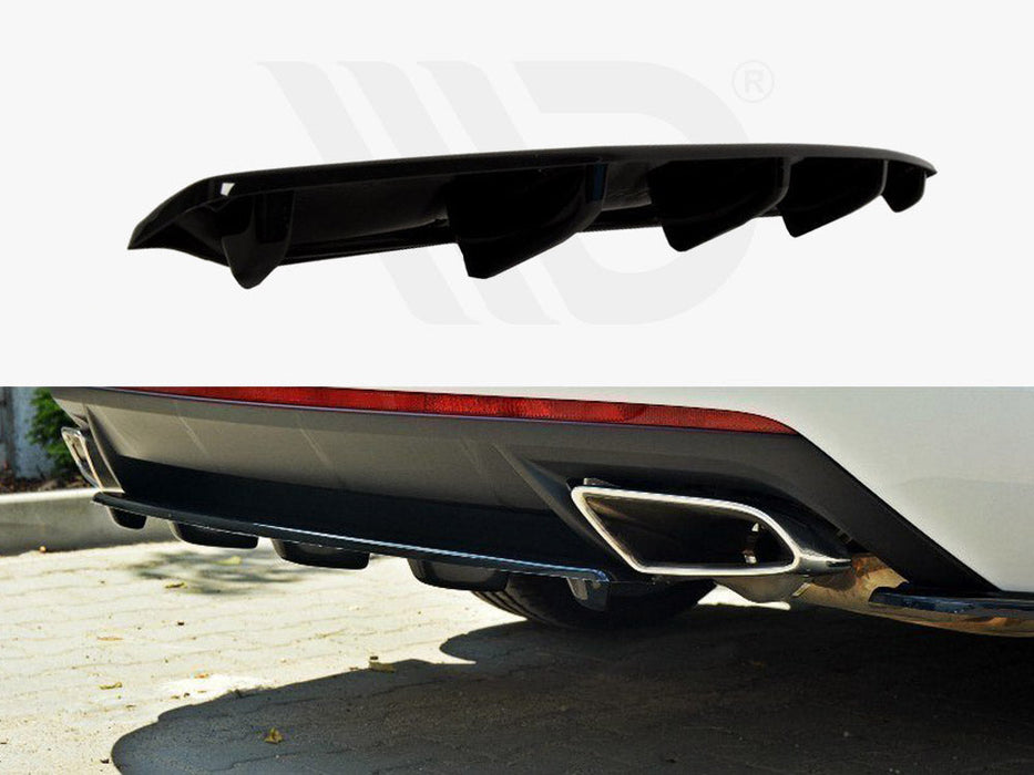 CENTRAL REAR SPLITTER SKODA OCTAVIA VRS MK3/ MK3.5 HATCHBACK/ ESTATE