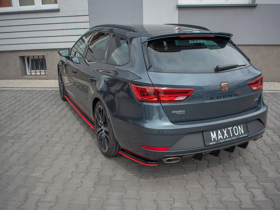 REAR SIDE SPLITTERS V2 SEAT LEON MK 3.5 CUPRA ST (2017-)