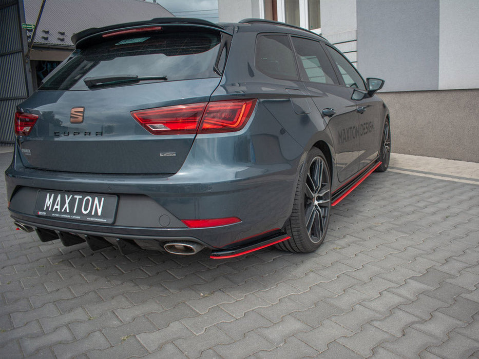 REAR SIDE SPLITTERS V2 SEAT LEON MK 3.5 CUPRA ST (2017-)