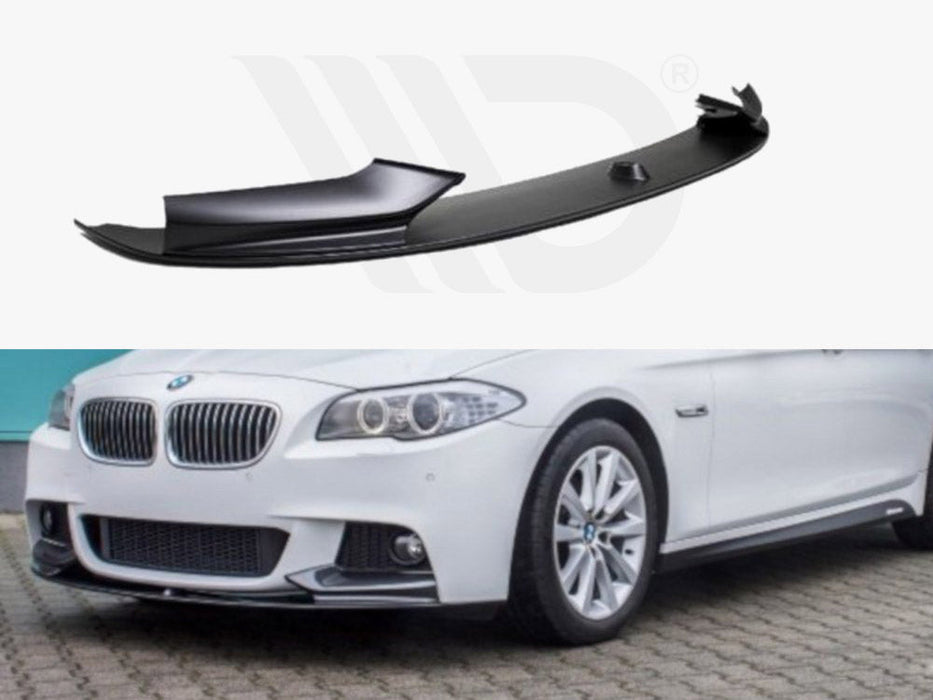 FRONTSPOILER SPORT-PERFORMANCE BLACK MATT BMW 5 SERIES F10 F11 WITH M-PACKAGE (2009-2017)