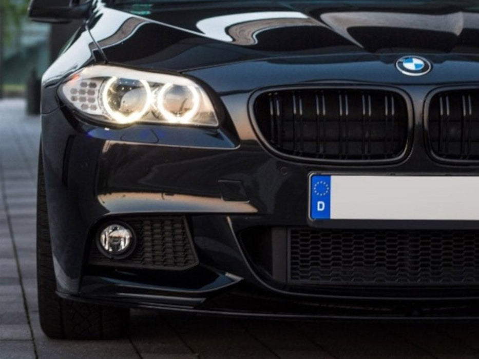 FRONTSPOILER SPORT-PERFORMANCE BLACK MATT BMW 5 SERIES F10 F11 WITH M-PACKAGE (2009-2017)