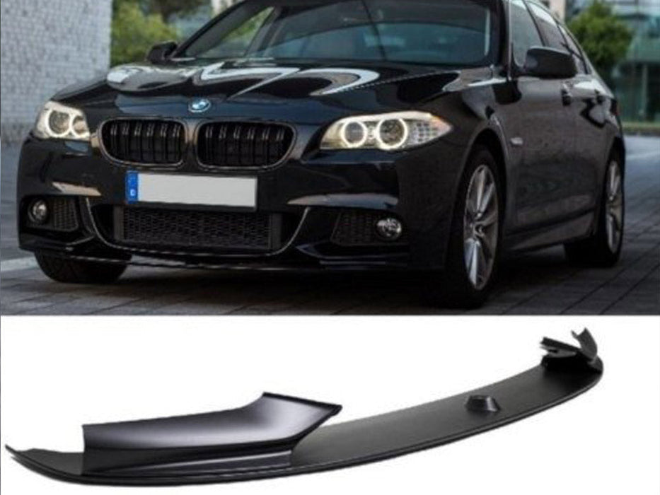 FRONTSPOILER SPORT-PERFORMANCE BLACK MATT BMW 5 SERIES F10 F11 WITH M-PACKAGE (2009-2017)