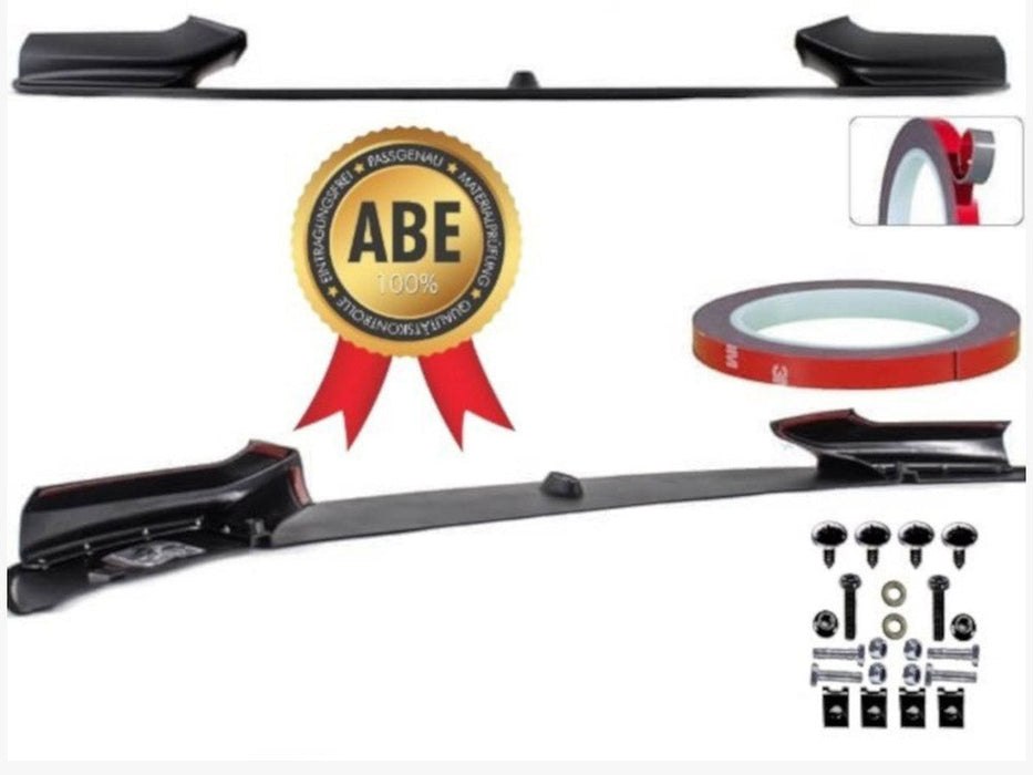 FRONTSPOILER SPORT-PERFORMANCE BLACK MATT BMW 5 SERIES F10 F11 WITH M-PACKAGE (2009-2017)