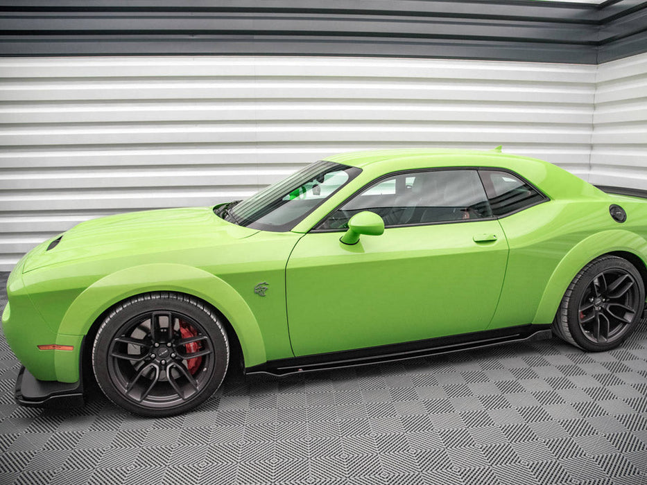 SIDE SKIRTS DIFFUSERS DODGE CHALLENGER SRT HELLCAT WIDEBODY MK3