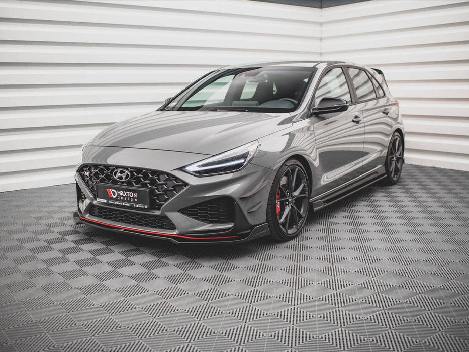 FRONT SPLITTER V.3 HYUNDAI I30 N HATCHBACK/FASTBACK MK3 FACELIFT (2020-)