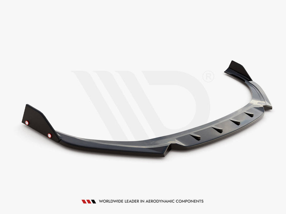 FRONT SPLITTER V.1 + FLAPS HYUNDAI I30 N HATCHBACK / FASTBACK MK3 FACELIFT