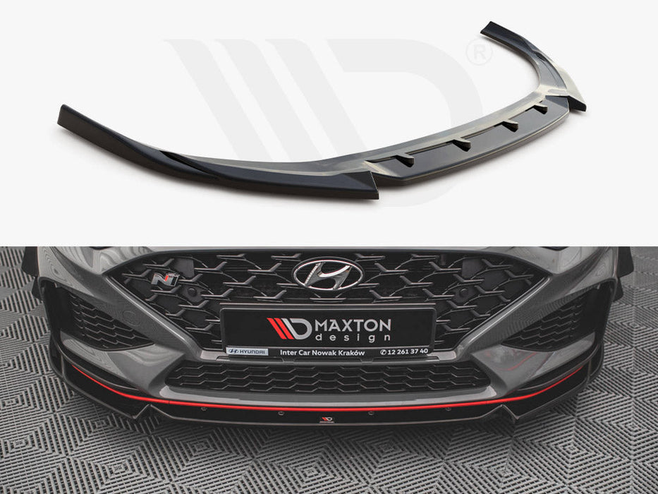 FRONT SPLITTER V.2 HYUNDAI I30 N HATCHBACK/FASTBACK MK3 FACELIFT (2020-)