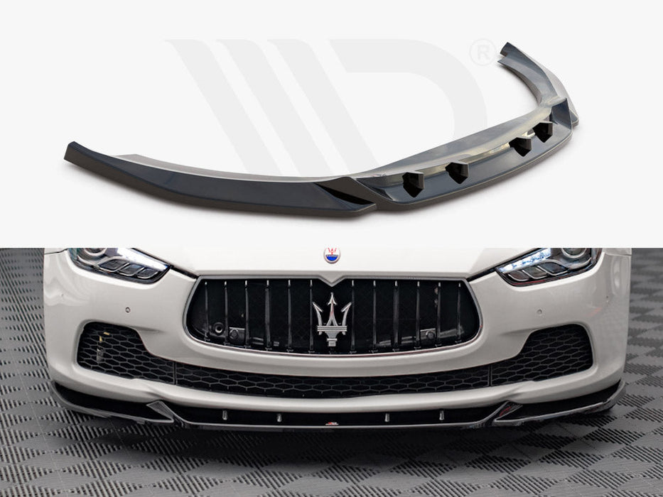 FRONT SPLITTER V.1 MASERATI GHIBLI MK3 (2013-)