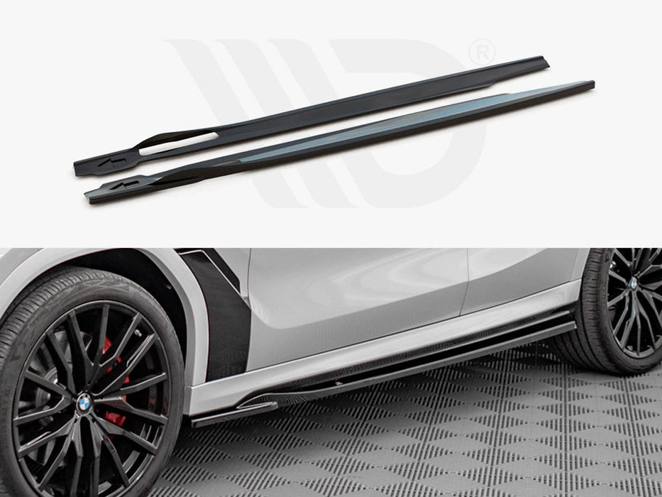 SIDE SKIRTS DIFFUSERS BMW X6 M-PACK G06 / X6 M F96