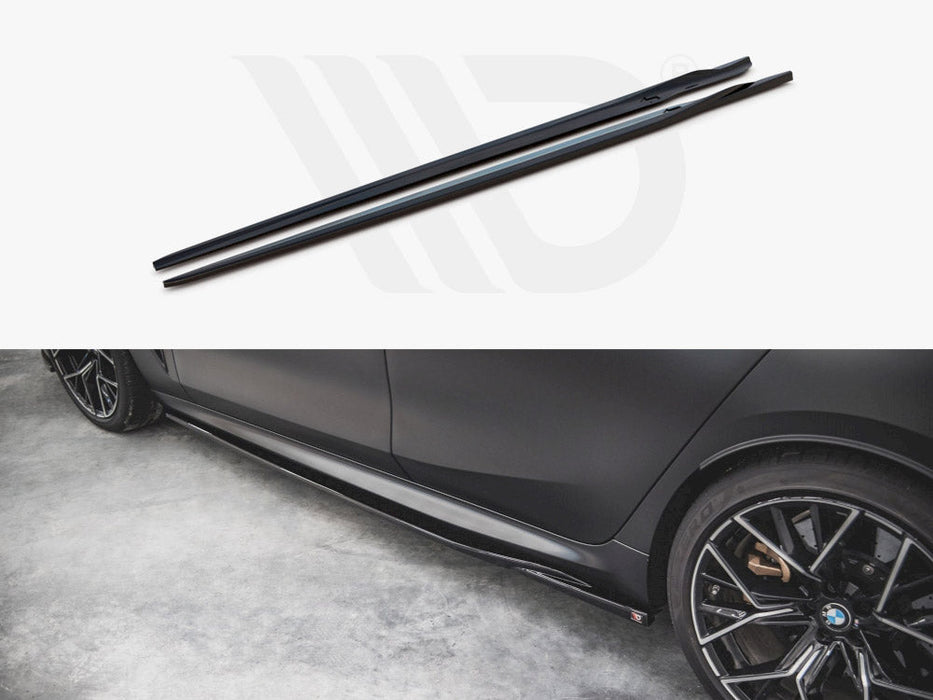 SIDE SKIRTS DIFFUSERS V.2 BMW M8 GRAN COUPE F93 / 8 GRAN COUPE M-PACK G16 (2019-)