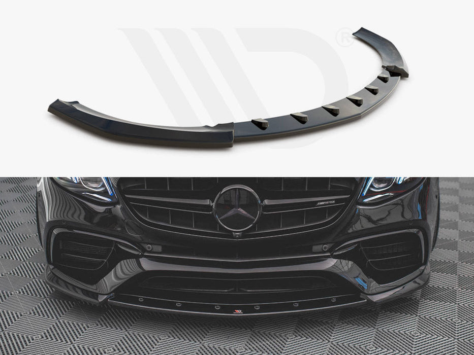 FRONT SPLITTER V.3 MERCEDES E63 AMG ESTATE/SEDAN S213/W213 (2017-2021)