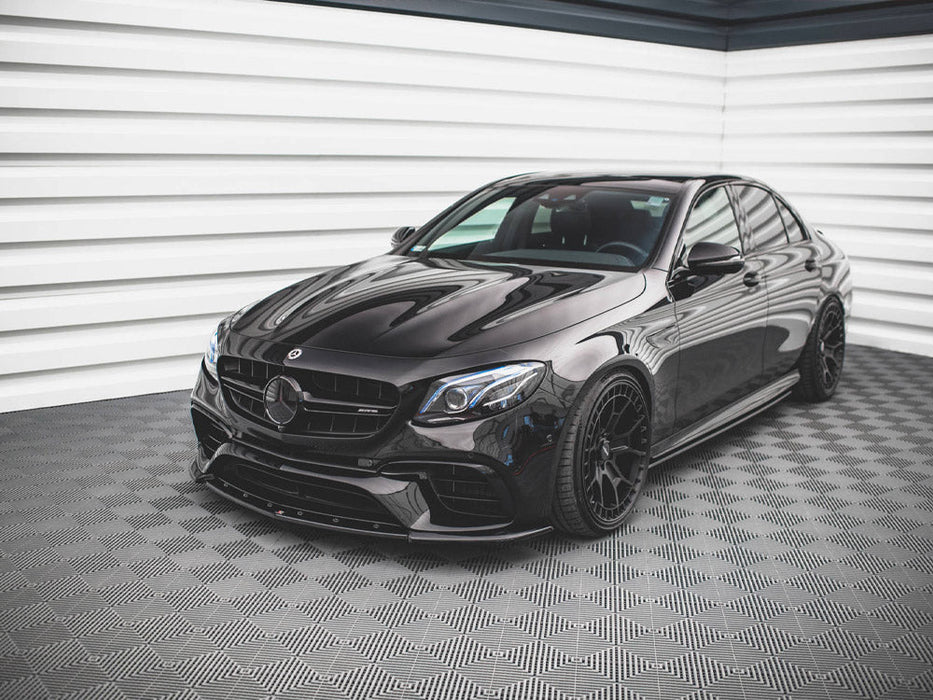 FRONT SPLITTER V.3 MERCEDES E63 AMG ESTATE/SEDAN S213/W213 (2017-2021)