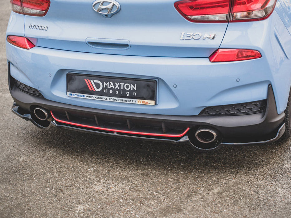 CENTRAL REAR SPLITTER HYUNDAI I30 N MK3 HATCHBACK (2017-)