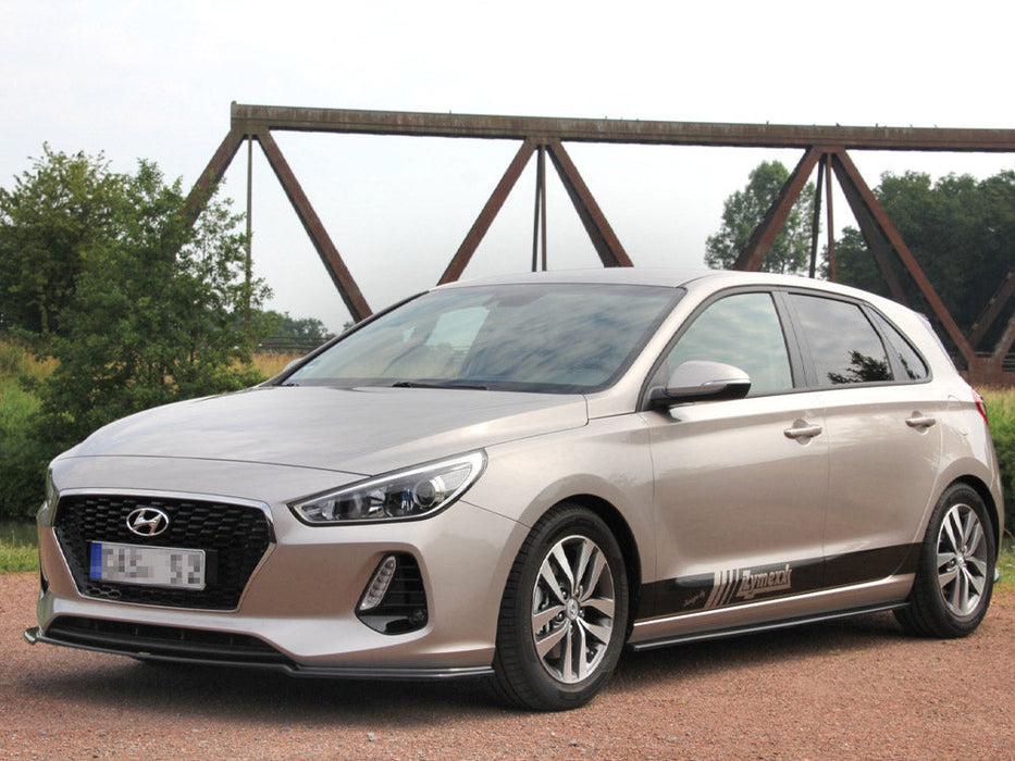 FRONT SPLITTER V.1 HYUNDAI I30 MK3 HATCHBACK (2017-UP)