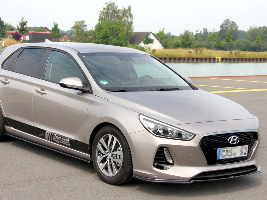 FRONT SPLITTER V.1 HYUNDAI I30 MK3 HATCHBACK (2017-UP)