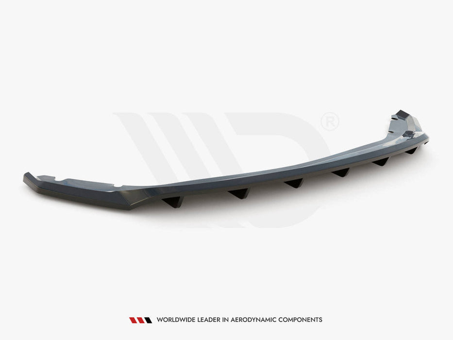 CENTRAL REAR SPLITTER (VERTICAL BARS) SEAT LEON HATCHBACK MK3 (2012-2016)