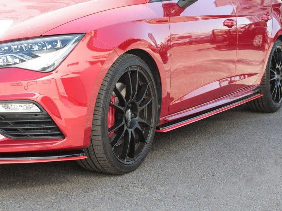 SIDE SKIRTS DIFFUSERS V.3 SEAT LEON MK3 CUPRA/ FR FACELIFT (2012-2019)