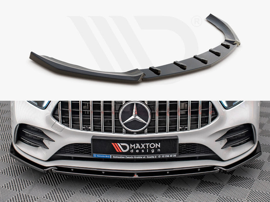 FRONT SPLITTER V.4 MERCEDES A35 AMG / AMG-LINE W177