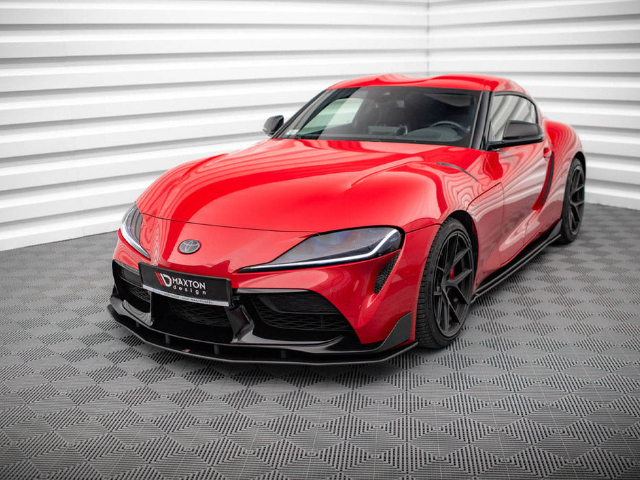 STREET PRO FRONT SPLITTER TOYOTA SUPRA MK5 (2019-)