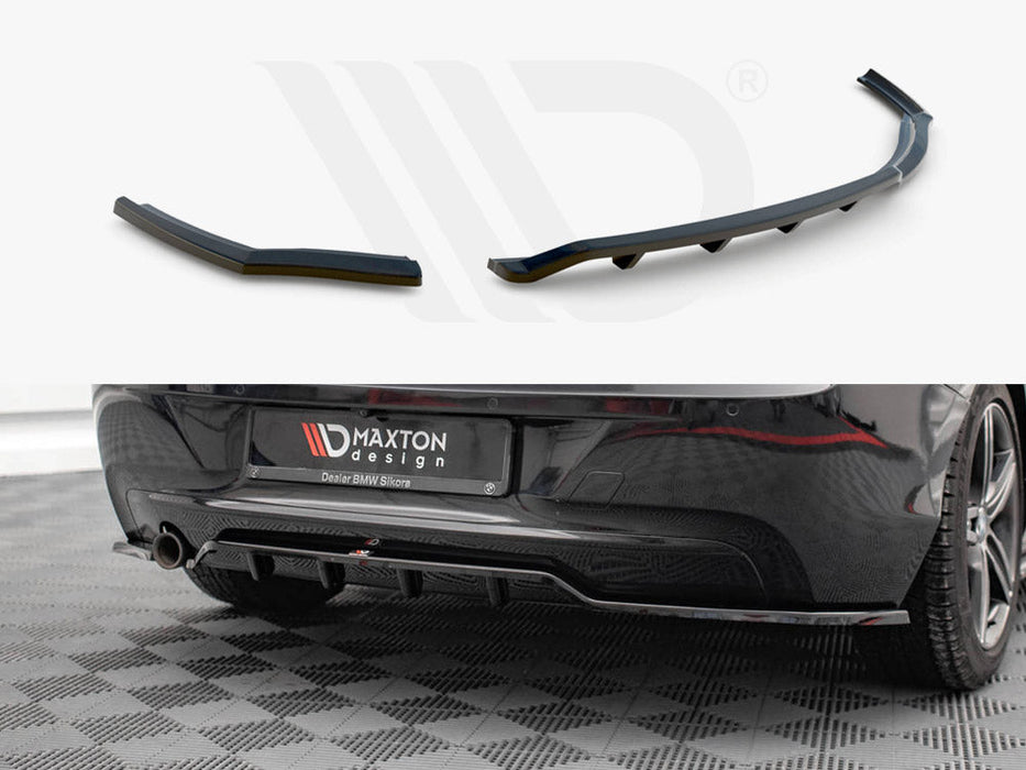 CENTRAL REAR SPLITTER (VERTICAL BARS) BMW 1 F20 (2011-2015)