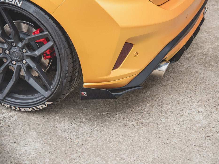 STREET PRO REAR SIDE SPLITTERS (+FLAPS) FORD FOCUS ST MK4