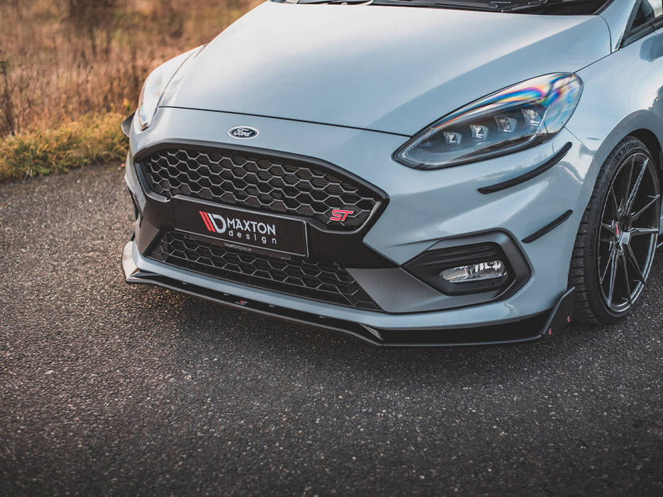 FRONT SPLITTER V.4 + FLAPS FORD FIESTA ST / ST-LINE MK8