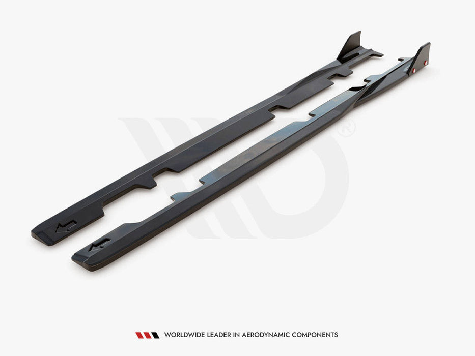 SIDE SKIRTS DIFFUSERS V.2 + FLAPS FORD FIESTA ST / ST-LINE MK8