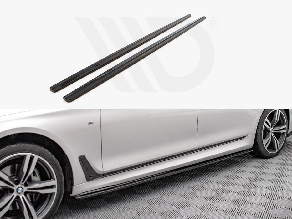SIDE SKIRTS DIFFUSERS BMW 7 LONG M-PACK G12 (2015-2018)